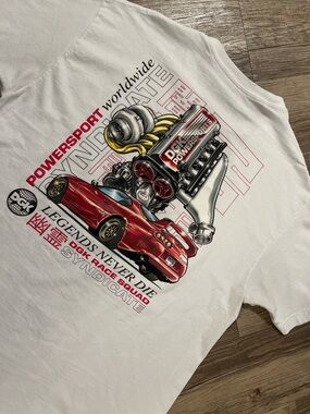 Vintage Y2K DGK Legends Never Die Toyota Supra T-shirt Men's Medium Racing Japan